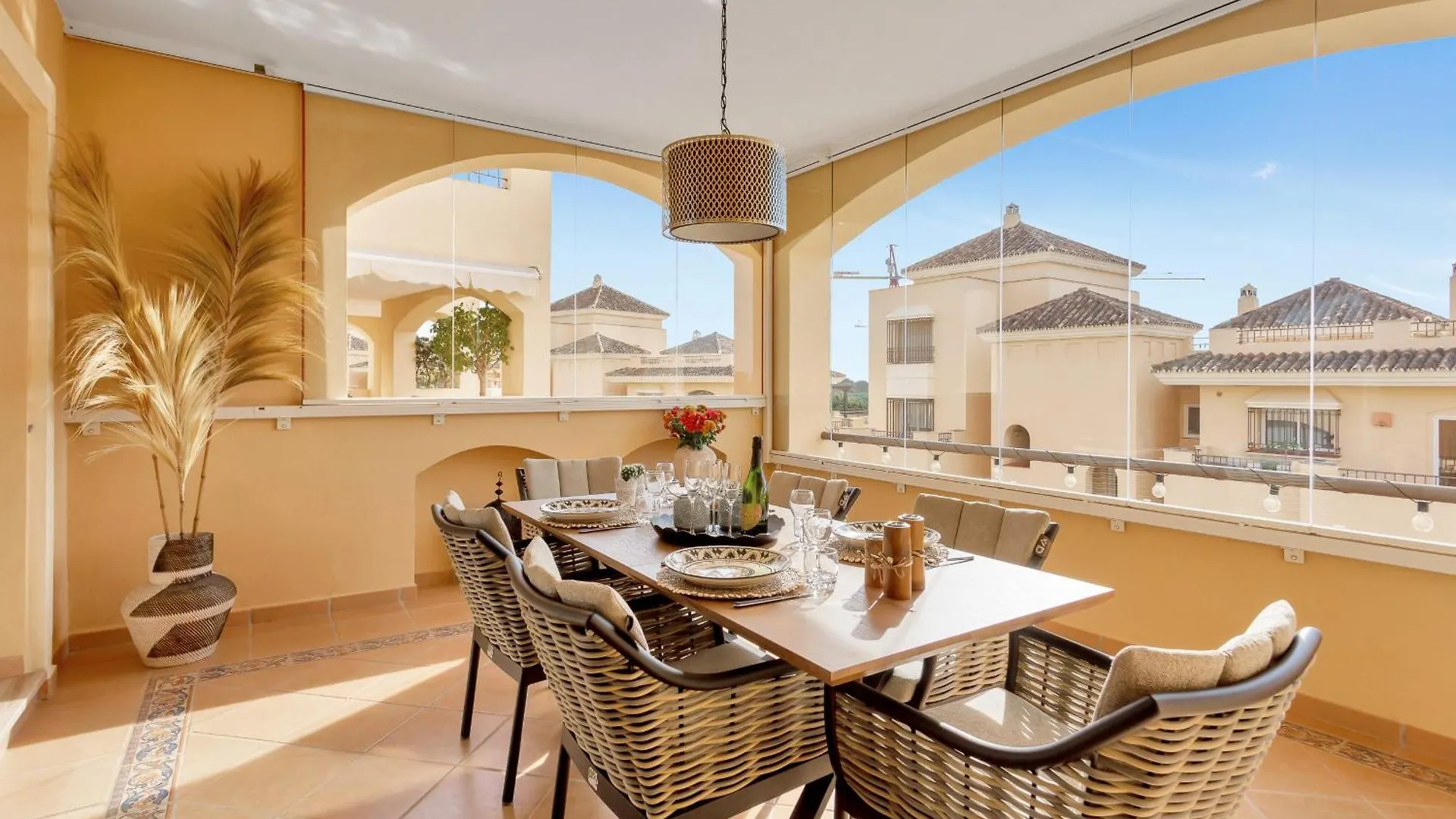 Amazing Sea Views Hacienda Elviria Apartment Marbella