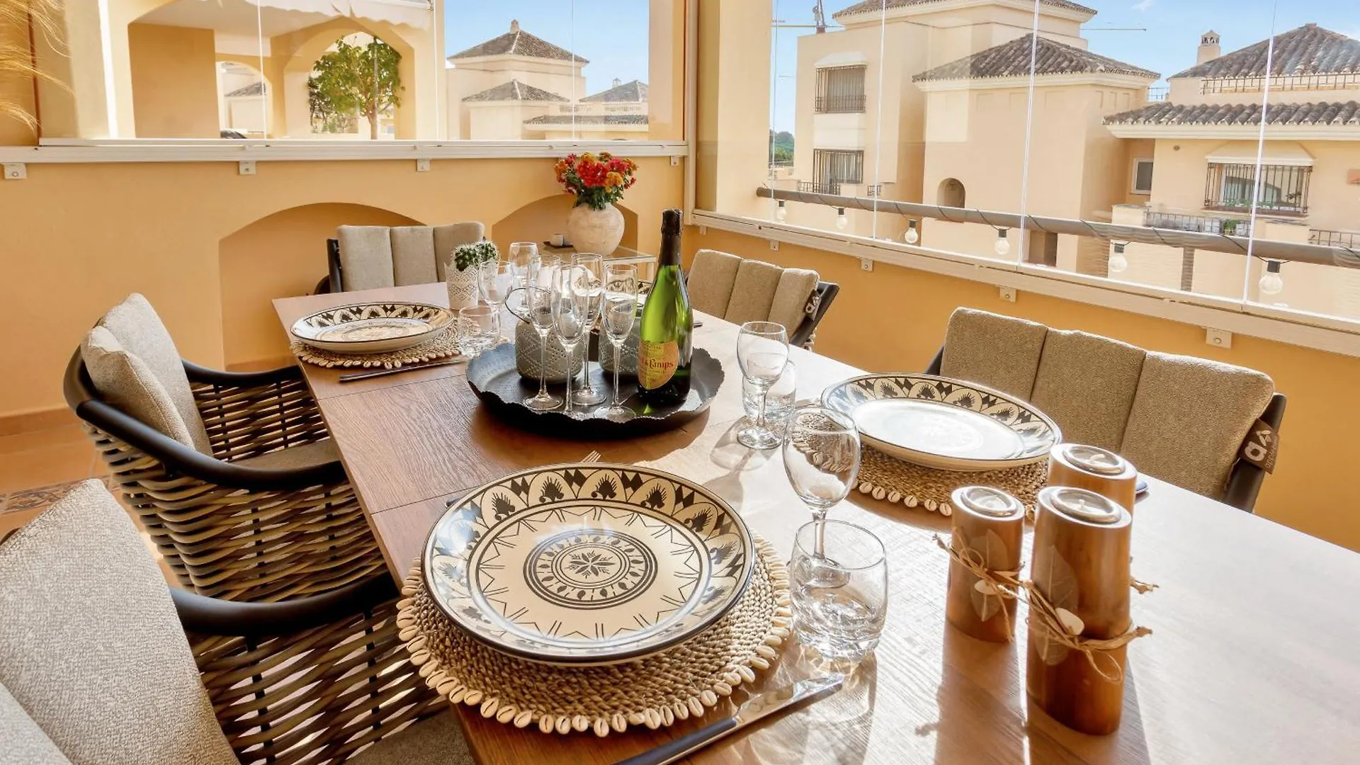 Amazing Sea Views Hacienda Elviria Apartment Marbella 0*,