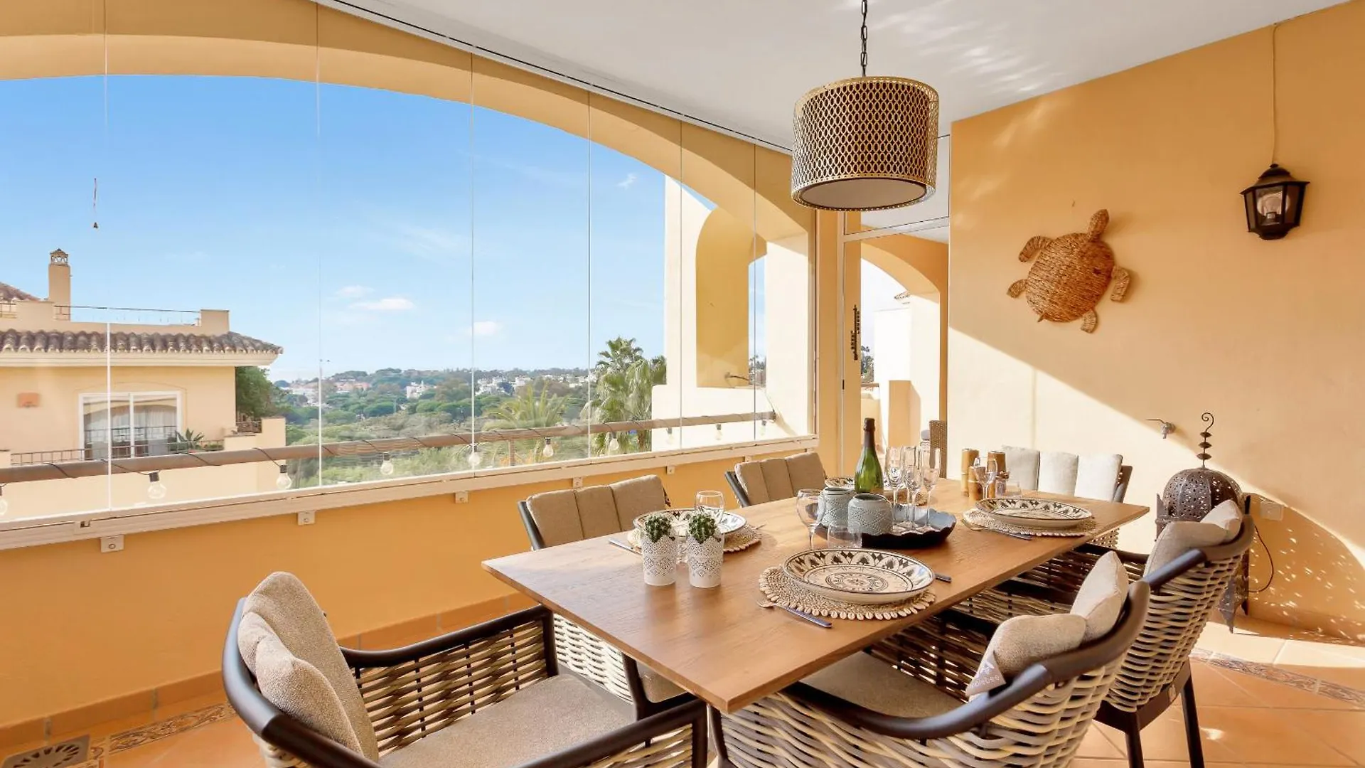Amazing Sea Views Hacienda Elviria Apartment Marbella