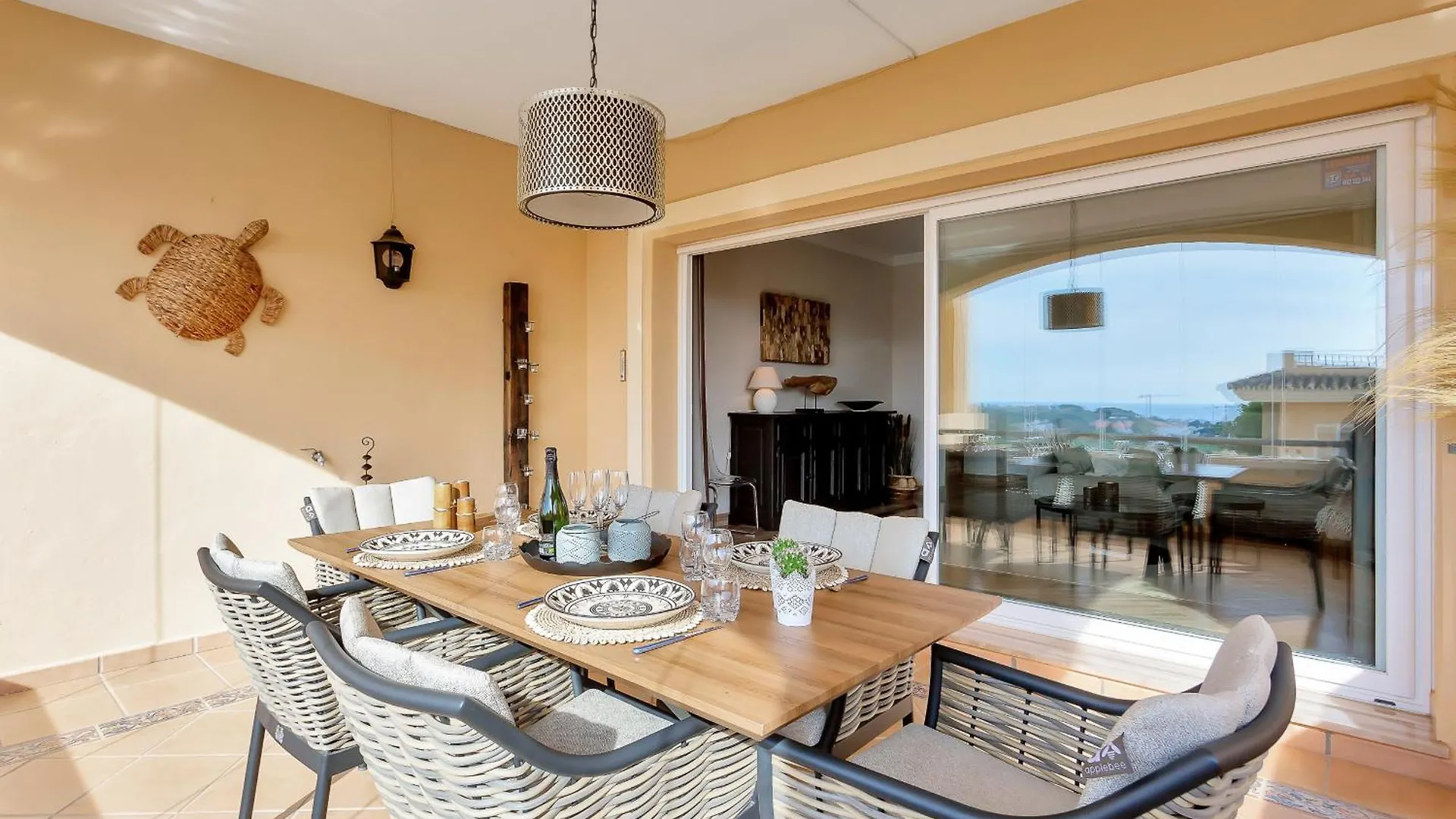 Amazing Sea Views Hacienda Elviria Apartment Marbella 0*,